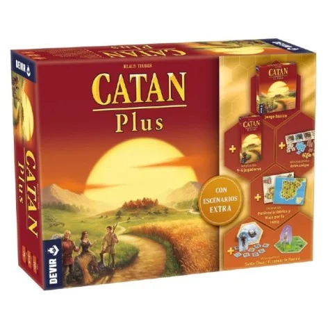 Catan Plus 2023 Juego de Mesa