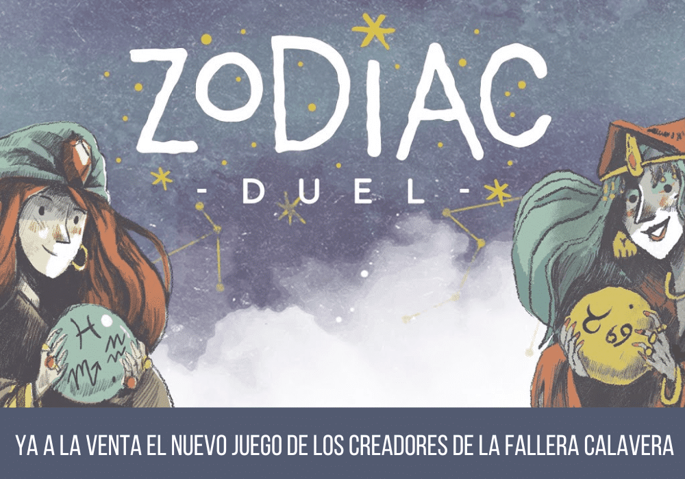 Zodiac Duel, el nuevo juego de cartas de Zombi Paella para dos jugadores.