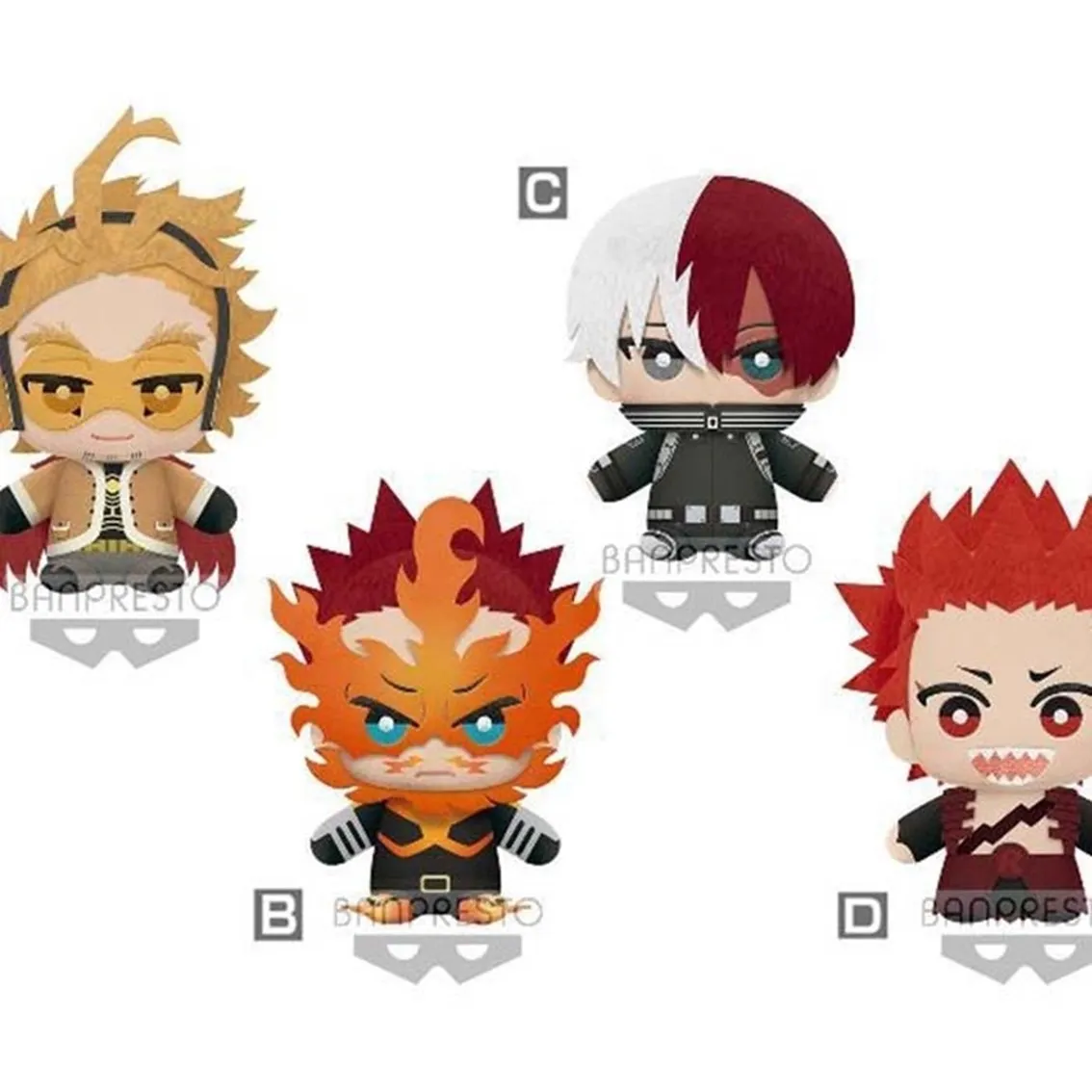 Peluche My Hero Academia Diferentes personajes