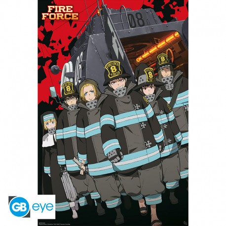 Poster Fire Force 91.5x61cm