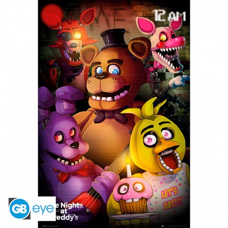 Poster Five Nights at Freddys 91.5x61cm