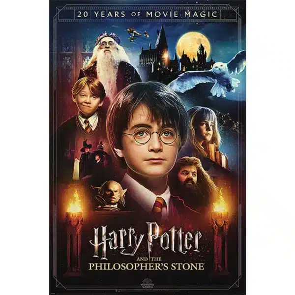 Poster Harry Potter Piedra Filosofal 91.5x61cm