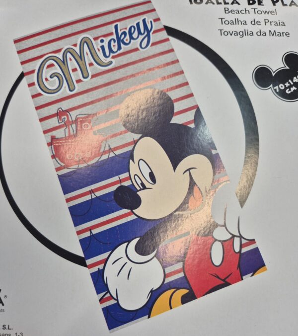 Toalla Mickey