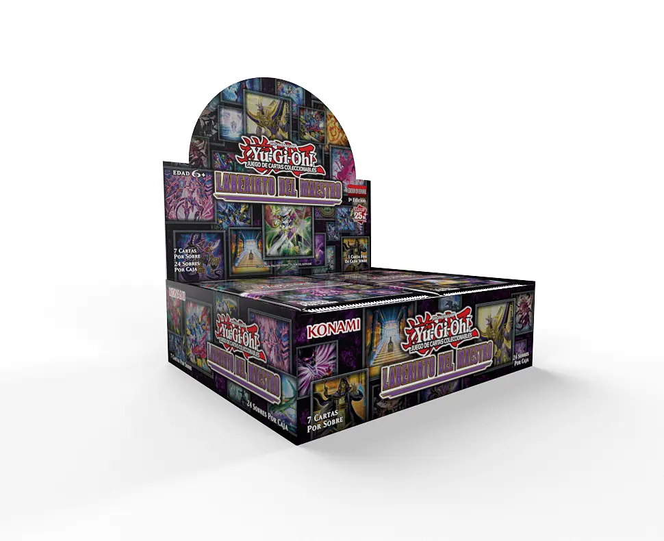 YUGIOH Sobres Laberinto del Maestro