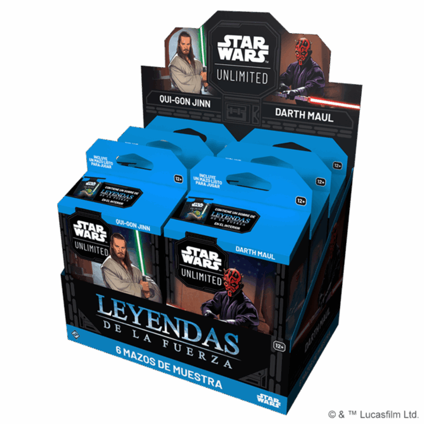 Mazos Star Wars Leyendas de la Fuerza