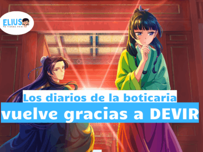 Tras el cierre de ECC muchos nos quedamos con muchas obras sin completar y uno de sus mayores éxitos era Los Diarios de la Boticaria, cuyo anime podemos disfrutar en Crunchyroll. Ahora por fin tenemos buenas noticias con la obra, ya que Devir editora especializada en juegos de mesa y cartas, aunque en Portugal ya hace tiempo que edita, recuperará la obra para empezar su edición en septiembre. Más adelante conoceremos los detalles de la misma y ojalá sea la primera de todas las obras inconclusas de ECC que vuelvan a nuestro mercado.