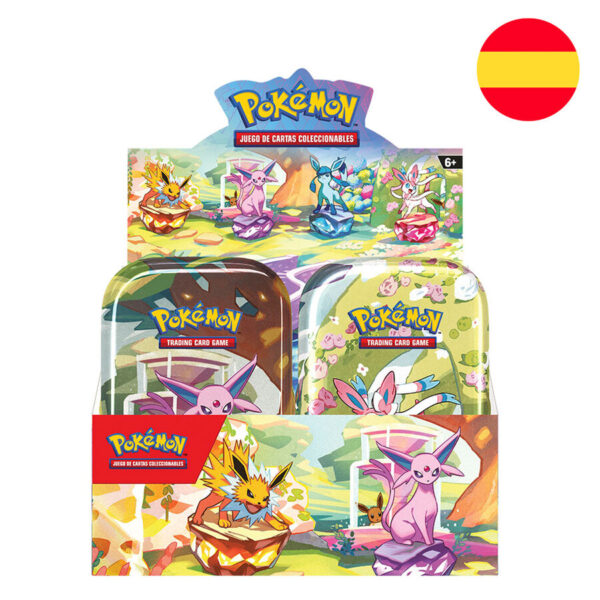 Mini Lata Pokémon Evoluciones Prismáticas