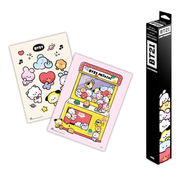 Set 2 Pósters BT21