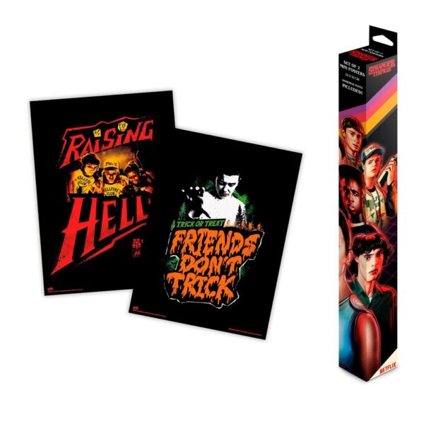 Set 2 Pósters Stranger Things