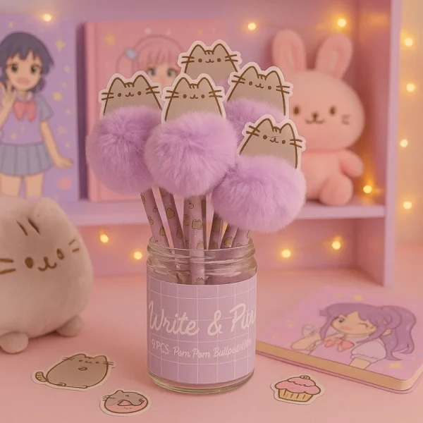 Bolígrafo Pusheen Pompon