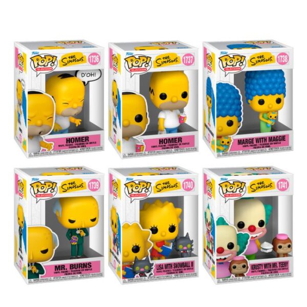 Funko Pop The Simpsons Diferentes diseños a elegir