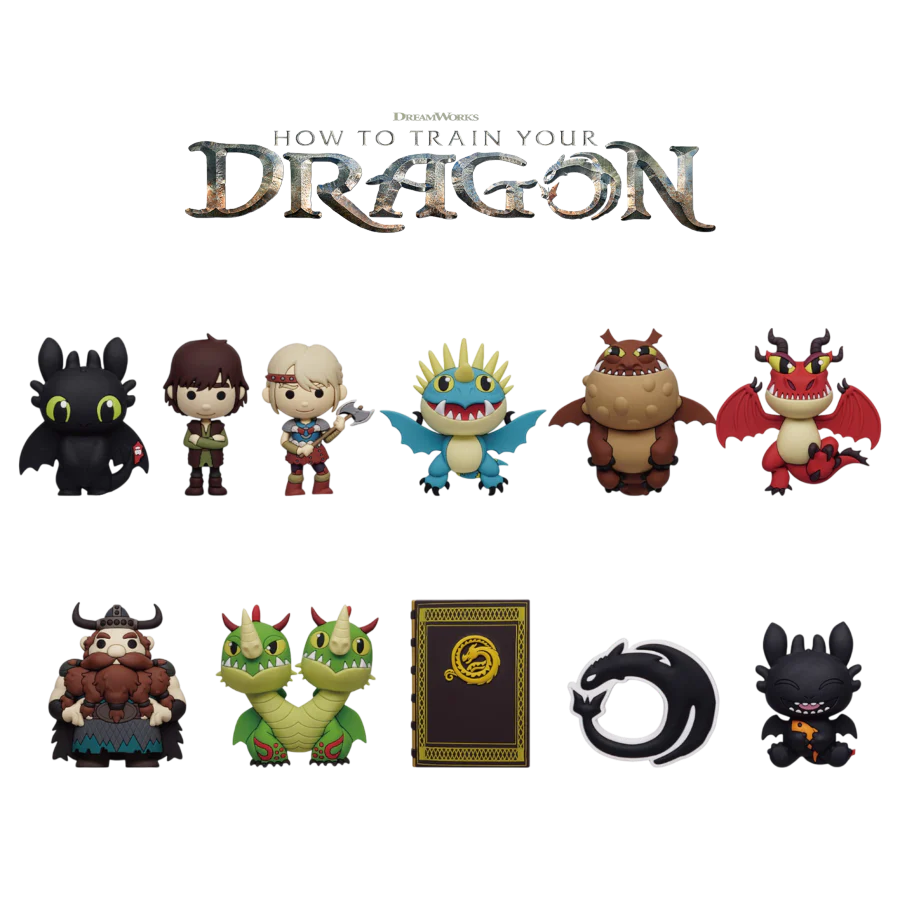 Llavero Como Entrenar a tu Dragon 3D Sorpresa