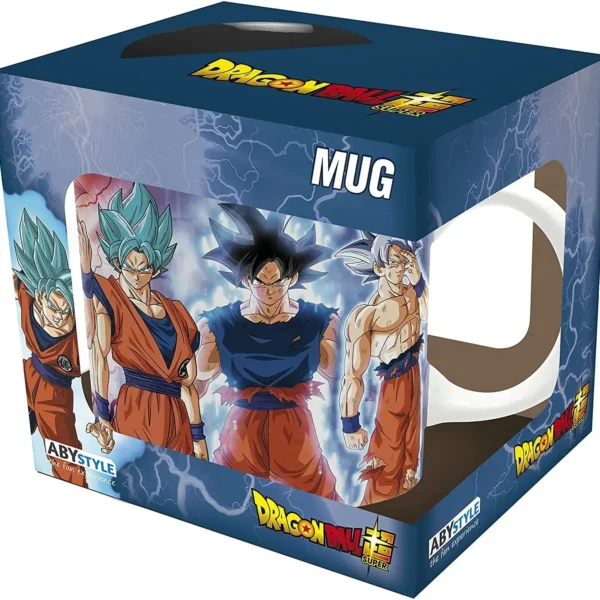 Taza Dragon Ball Goku Transformaciones